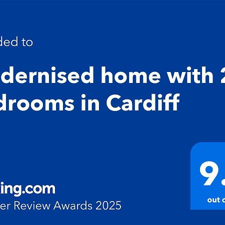Modernised Home With 2 Bedrooms In Cardiff Dış mekan fotoğraf
